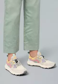 Кроссовки Flower Mountain, молочный