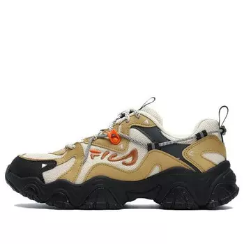 Кроссовки fluid 4 low shoes 'tan white black' Fila, бежевый