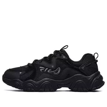 Кроссовки fluid 4 sneakers 'core black' Fila, черный