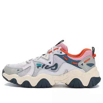 Кроссовки fluid 4 sneakers 'grey cream red' Fila, серый