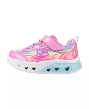 Кроссовки Flutter с сердечками Skechers, мультиколор