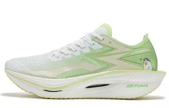 Кроссовки Fly Burn 3 унисекс с низким верхом 361 Degrees белые/желе алоэ вера 361°