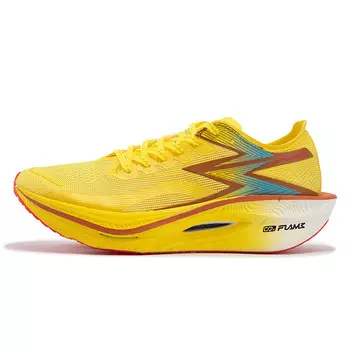 Кроссовки Fly Burn 3 унисекс с низким верхом кислотно-желтый/тепло-коричневый 361°