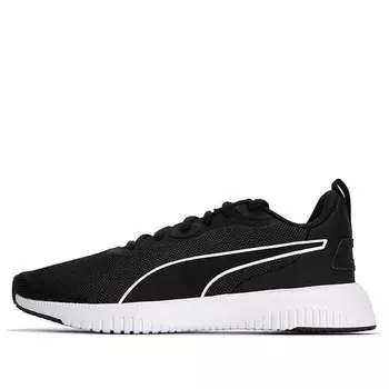 Кроссовки flyer flex knit 'black white' Puma, черный