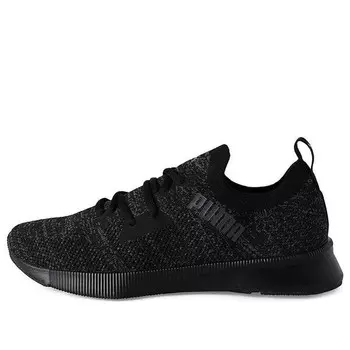 Кроссовки flyer runner engineered knit 'black' Puma, черный