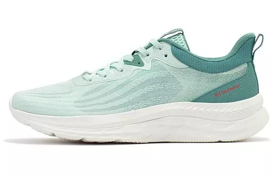 Кроссовки Flying Feather Series для бега мужские с низким верхом, зеленый/белый 361°