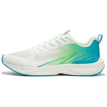 Кроссовки Flying Fish 3.0 мужские с низким верхом, белый/салатовые/светло-лимонные/черный 361°