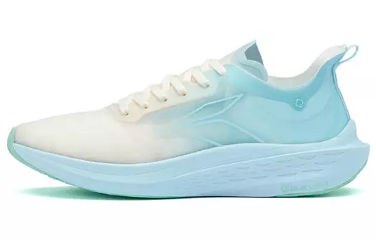 Кроссовки Flying Fish SE для бега мужские с низким верхом, белые/голубые 361°