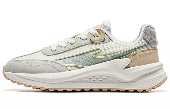 Кроссовки Flying Lifestyle женские с низким верхом серо-белый Erke