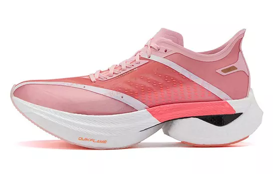 Кроссовки Flying Series для бега мужские с низким верхом розовые/белые 361°