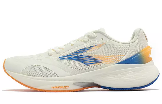 Кроссовки Flying Wing для бега мужские с низким верхом, белые/ослепительно-синие 361°