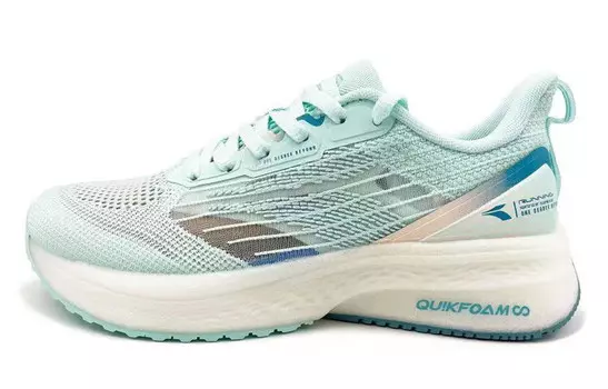 Кроссовки Flying Wing женские с низким верхом, сверкающие зеленые/эмалевые зеленые 361°