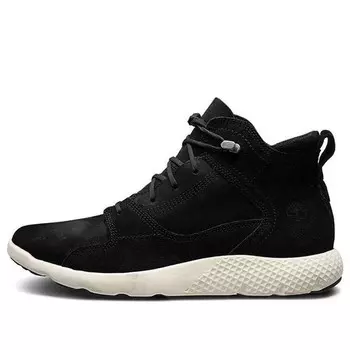 Кроссовки flyroam mid 'black' Timberland, черный