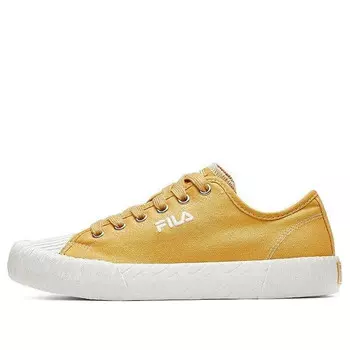 Кроссовки fmc series carve low canvas shoes gs yellow Fila, желтый
