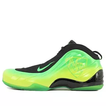Кроссовки foamposite lite Nike, зеленый