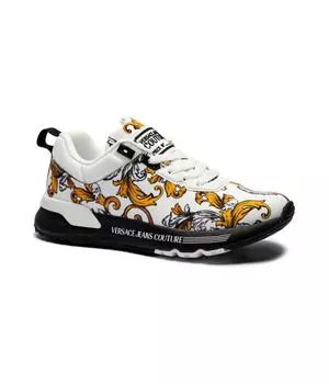 Кроссовки фондо динамический дис Versace Jeans Couture, белый