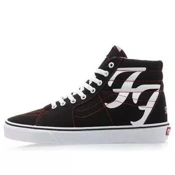 Кроссовки foo fighters x sk8-hi '25th anniversary' Vans, черный