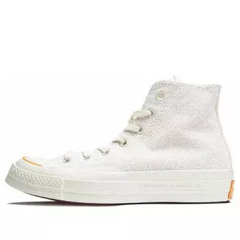 Кроссовки foot patrol x chuck 70 hi 'natural' Converse, белый