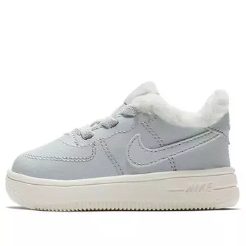 Кроссовки force 1 '18 se 'pure platinum' Nike, голубой