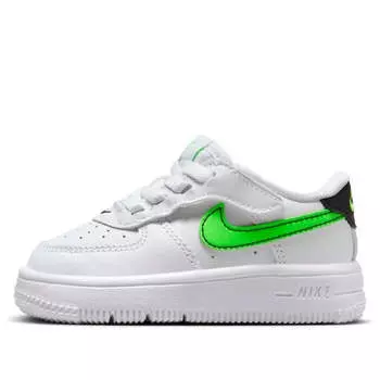 Кроссовки force 1 low easyon 'white green strike' Nike, белый