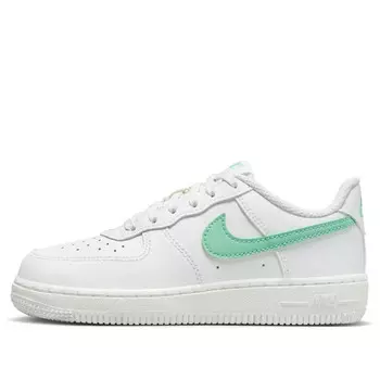 Кроссовки force 1 low 'white emerald rise' Nike, белый