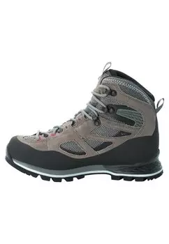 Кроссовки FORCE CREST TEXAPORE MID W Jack Wolfskin, цвет tarmac grey pink