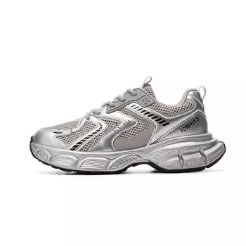 Кроссовки Forever 21 Chunky Sneakers Women's Low-top, серый