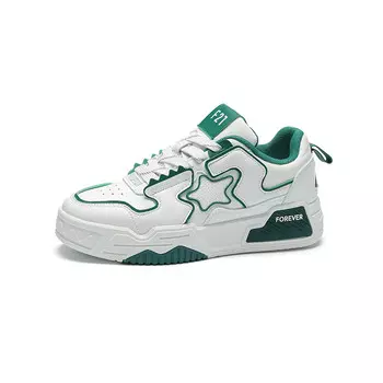 Кроссовки Forever 21 Skateboarding Shoes Unisex Low-top, зеленый