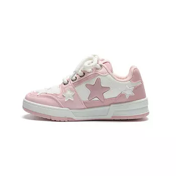 Кроссовки Forever 21 Skateboarding Shoes Unisex Low-top, розовый