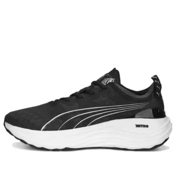 Кроссовки foreverrun nitro 'black white' Puma, черный