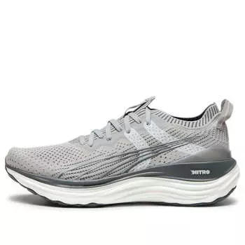 Кроссовки foreverrun nitro knit 'concrete grey' Puma, серый