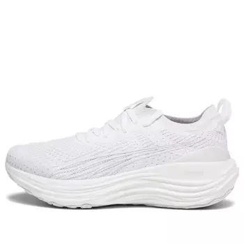 Кроссовки foreverrun nitro knit 'white feather grey' Puma, белый