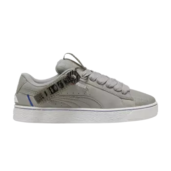 Кроссовки Formula 1 x Suede XL '75 Years Hero Pack - Matte Silver', серый