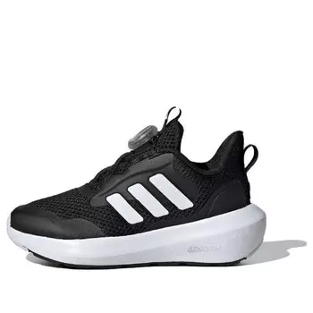 Кроссовки fortarun 3.0 boa 'black white' Adidas, черный