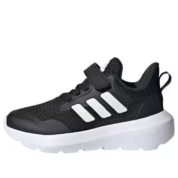Кроссовки fortarun 3 'black white' Adidas, черный