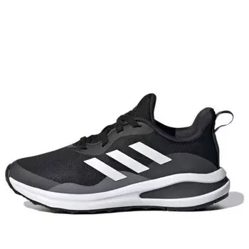 Кроссовки fortarun j 'black white' Adidas, черный