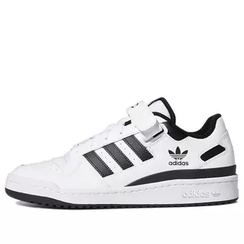 Кроссовки forum low 'white black' Adidas, белый