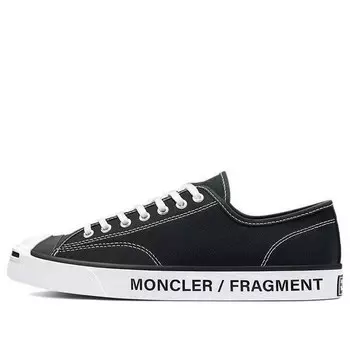 Кроссовки fragment design x moncler x jack purcell 'black' Converse, черный
