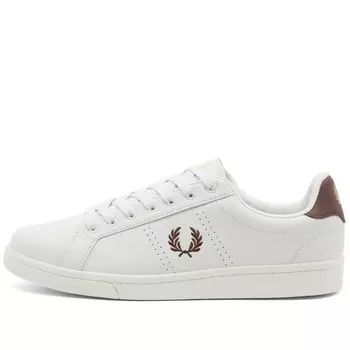 Кроссовки Fred Perry B721 Leather, белый/коричневый