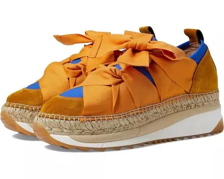 Кроссовки Free People Chapmin Espadrille Sneaker, цвет Electric Blue Combo