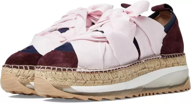 Кроссовки Free People Chapmin Espadrille Sneaker, цвет Rose