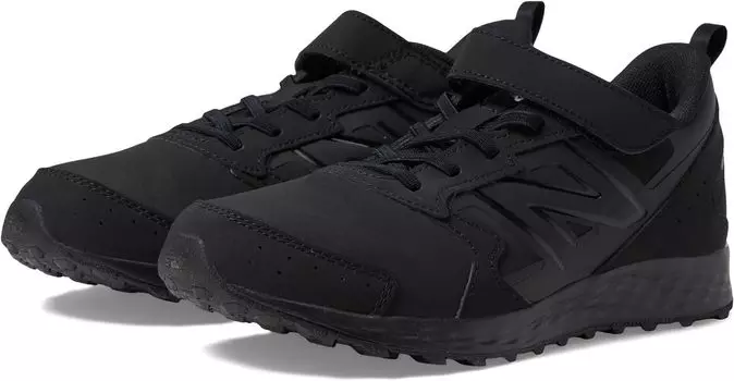 Кроссовки Fresh Foam 650v1 Bungee Lace with Top Strap New Balance, цвет Black/Black