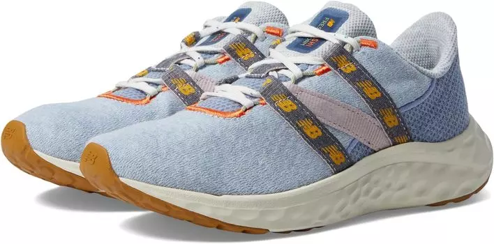 Кроссовки Fresh Foam Arishi v4 New Balance, цвет Light Arctic Grey/Sunflower