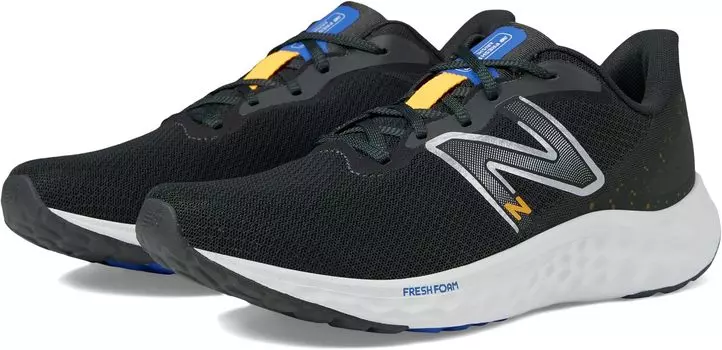 Кроссовки Fresh Foam Arishi v4 New Balance, цвет Blacktop/Hot Marigold