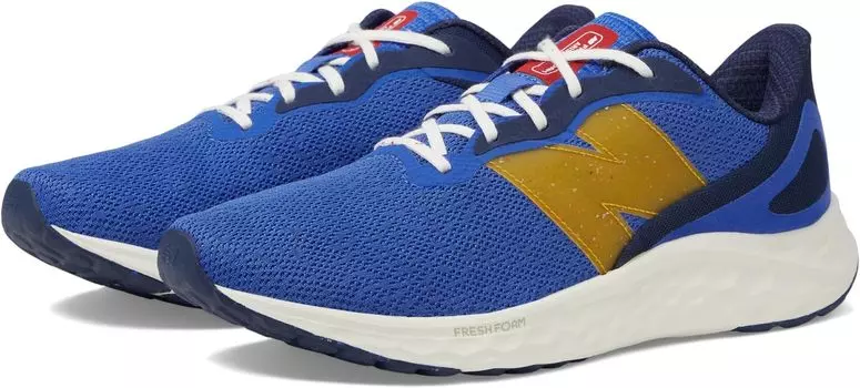 Кроссовки Fresh Foam Arishi v4 New Balance, цвет Marine Blue/Hot Marigold