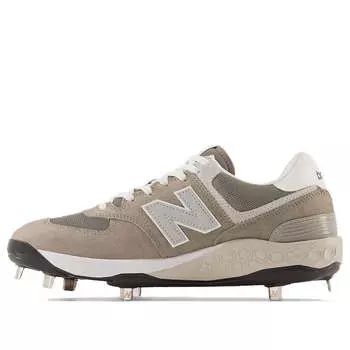 Кроссовки fresh foam x 574 cleat 'shark skin' New Balance, мультиколор