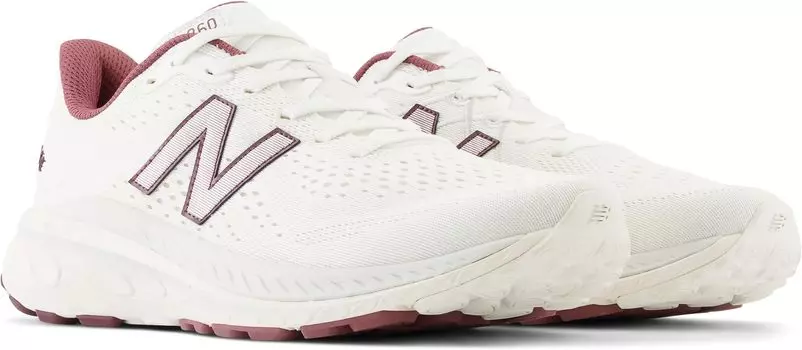 Кроссовки Fresh Foam X 860v13 New Balance, цвет Sea Salt/Washed Burgundy