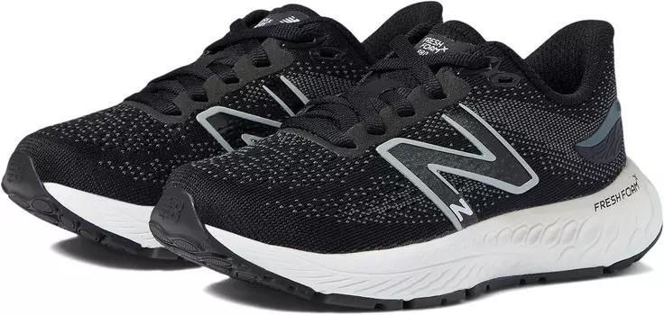 Кроссовки Fresh Foam X 880v12 New Balance, цвет Black/Spring Tide