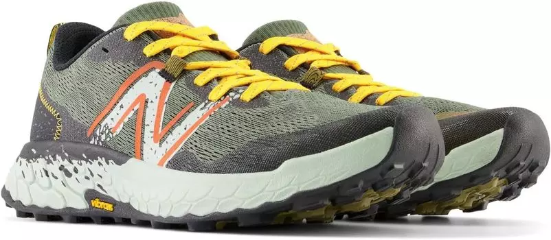 Кроссовки Fresh Foam X Hierro v7 New Balance, цвет Deep Olive Green/Black