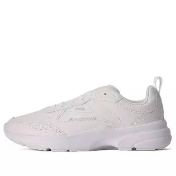 Кроссовки fs runner leather 'white' Puma, белый